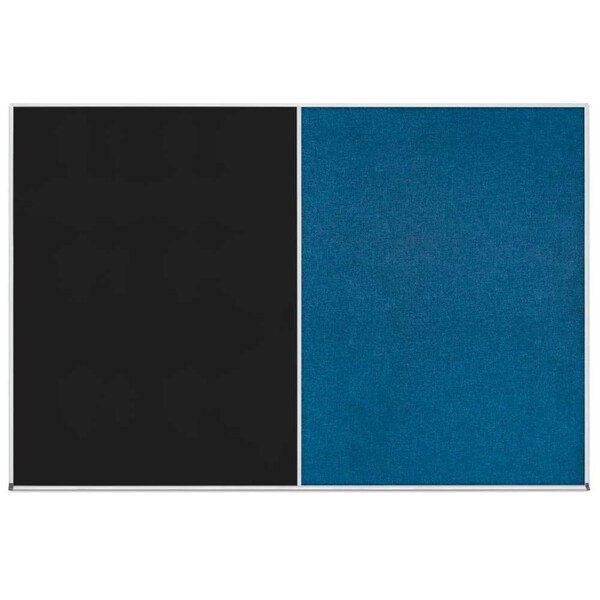 Enclosed Corkboard, 1 Door, 24"x36", 4" Fra